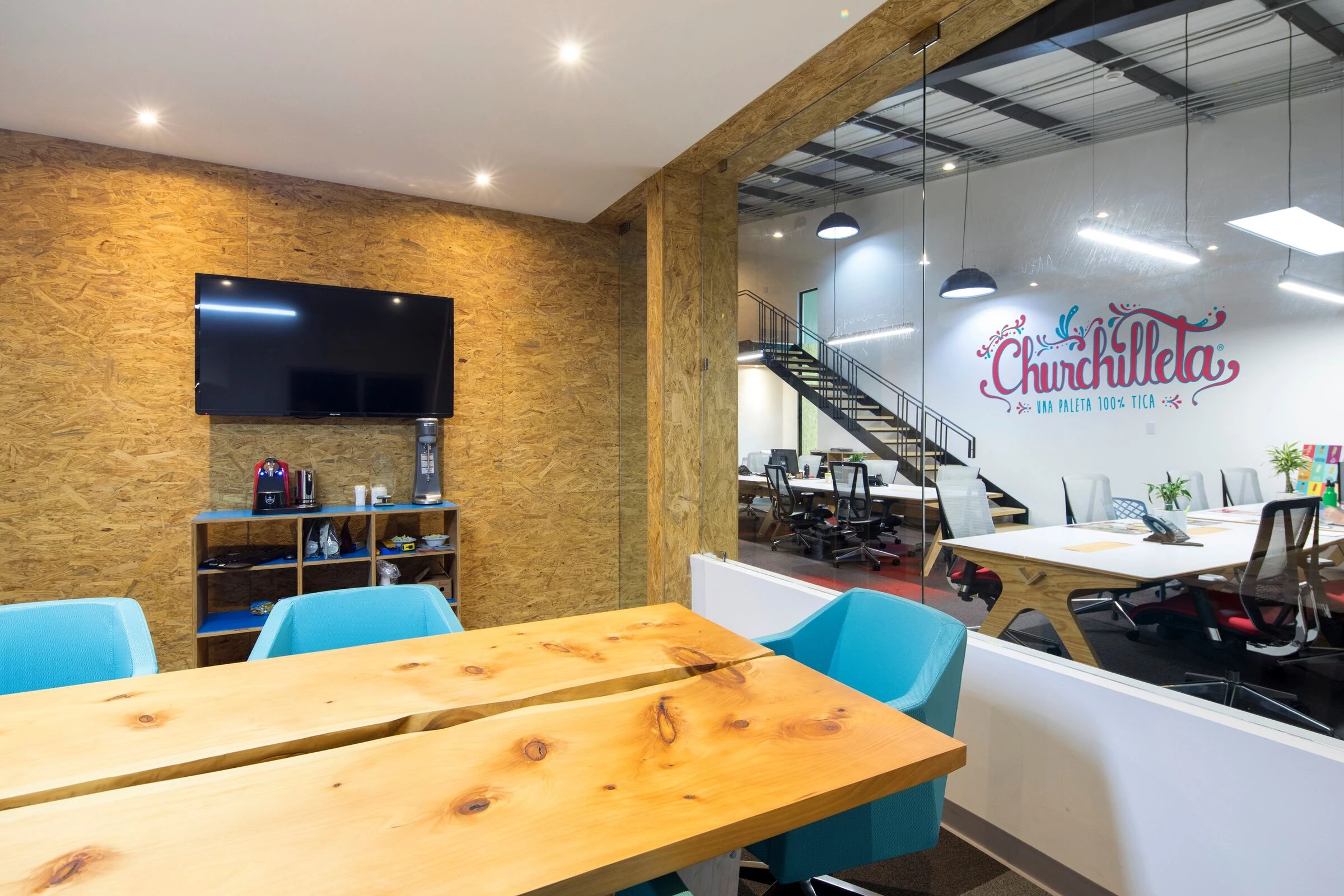 Los Paleteros 办公空间-14