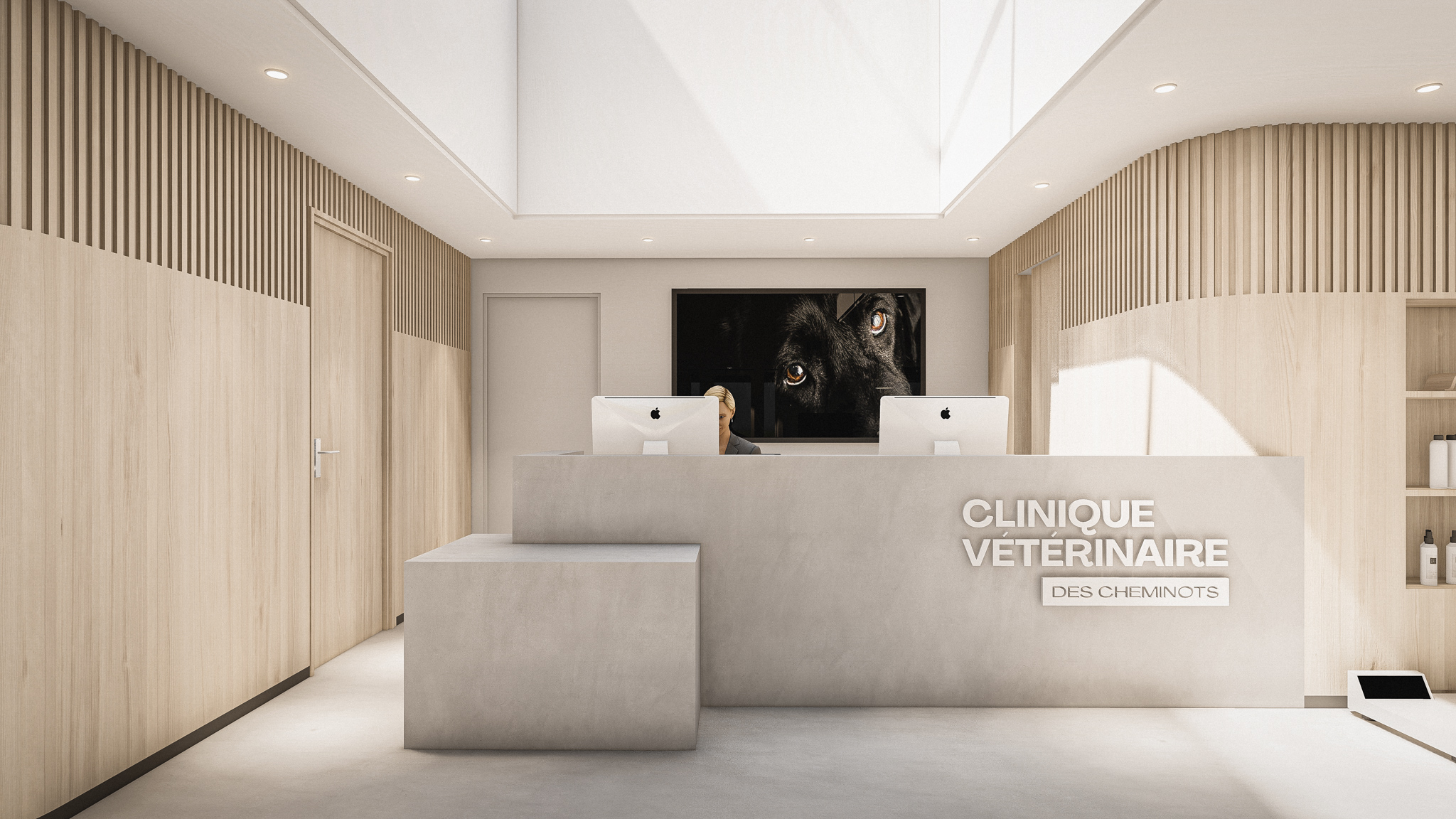 温馨的动物医院丨Agence Spatiale inc.-10