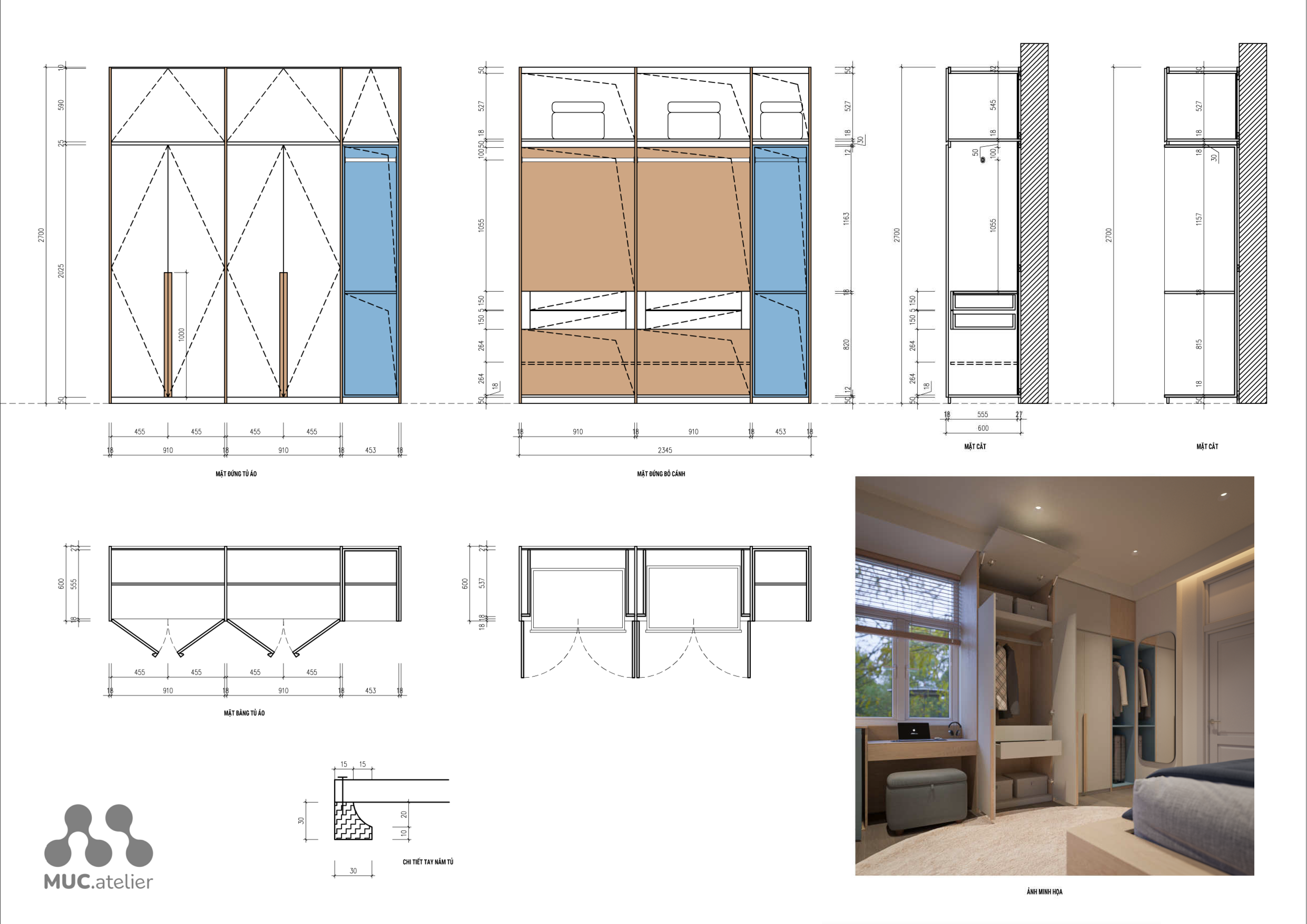 Mr. Truc - Small Bedroom Renovation-8