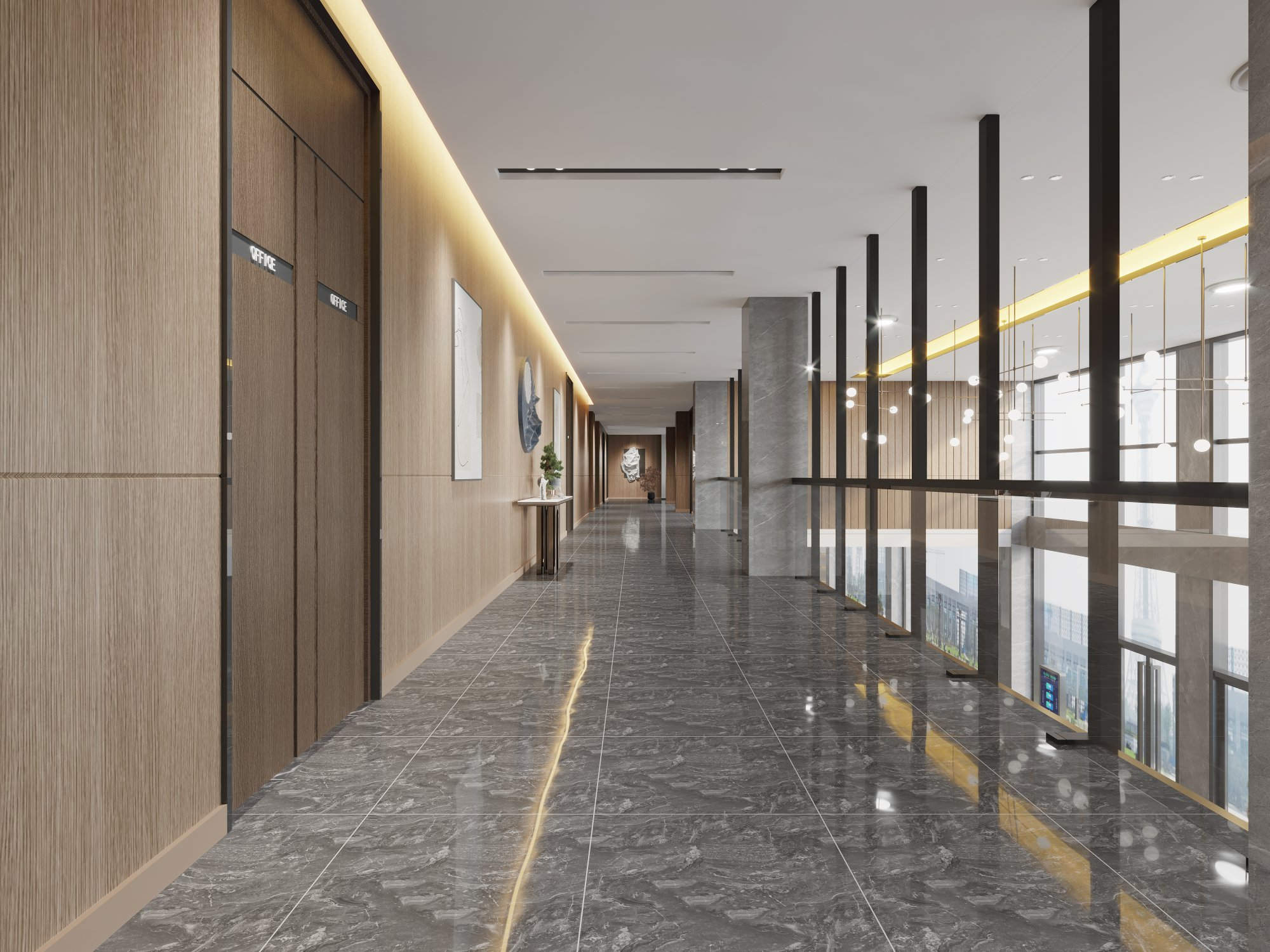 极道科技办公室设计-12