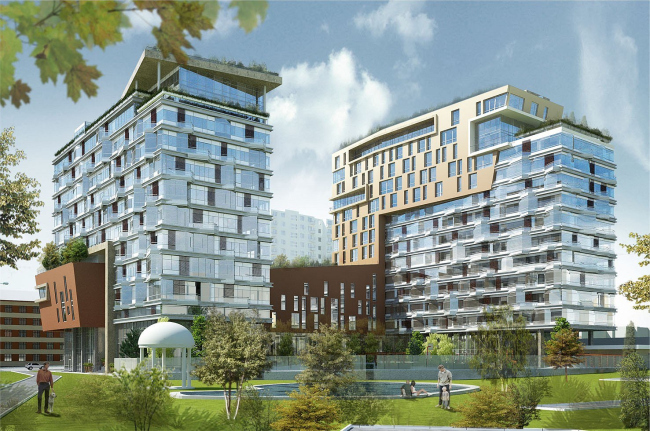 Barkli Park体育教育综合体及住宅楼丨俄罗斯莫斯科丨建筑工作室“Атриум”-20