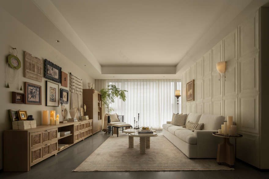 招商揽阅书华样板间丨中国西安丨元禾大千-43