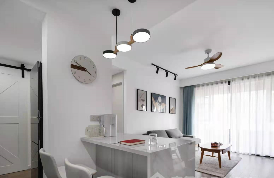 北欧风格平层设计-14