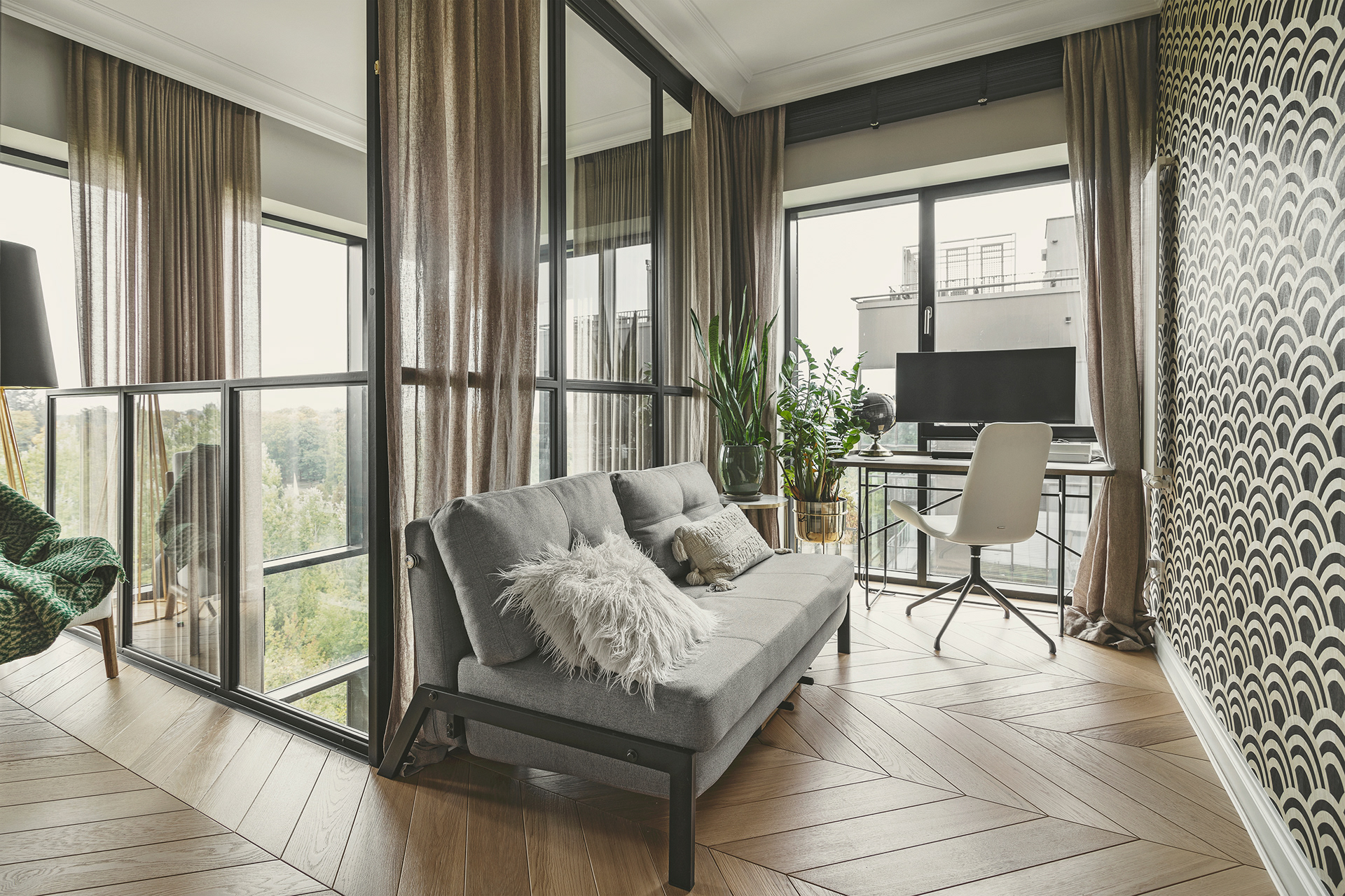 华沙Żoliborz三层公寓室内设计项目丨波兰华沙丨Monika Lis Pypno,Milokoo Design-22