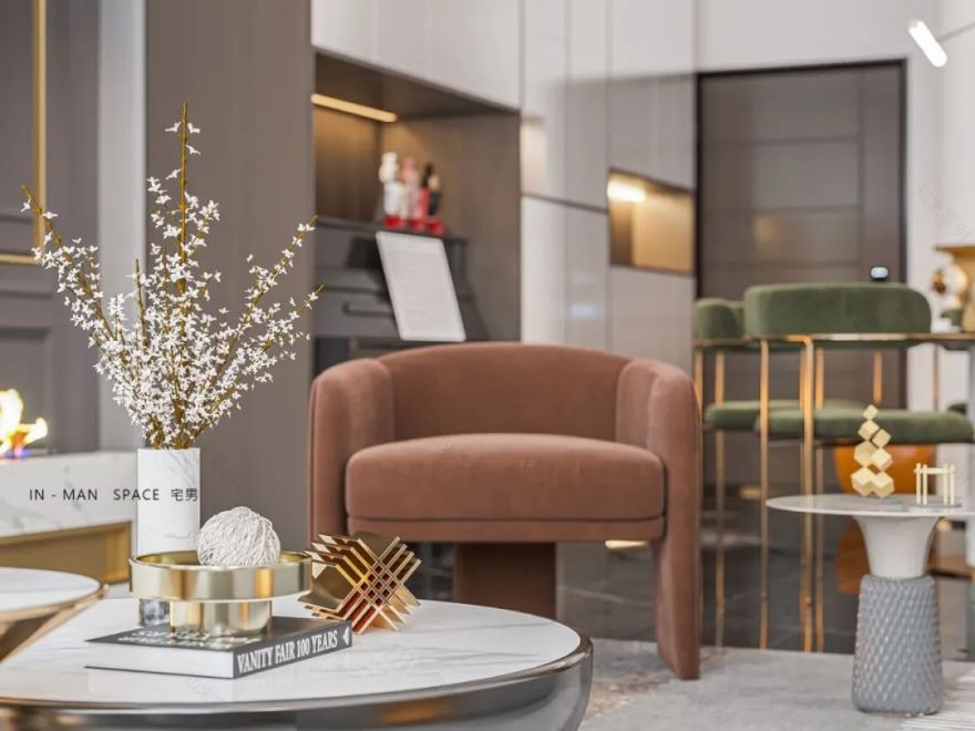 梦境般的设计之旅 | 内江万晟城丽府宅男空间-17