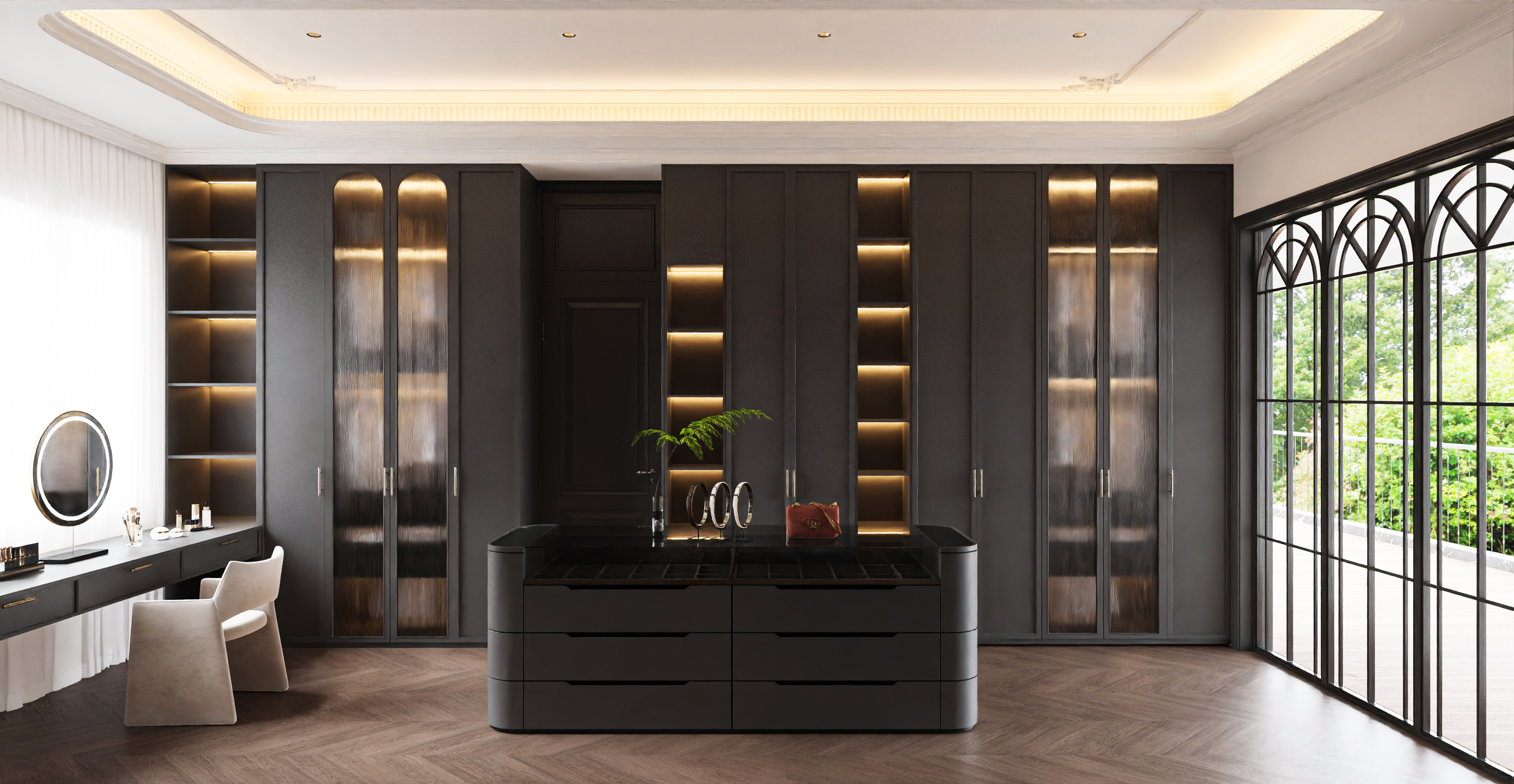 现代法式别墅-23