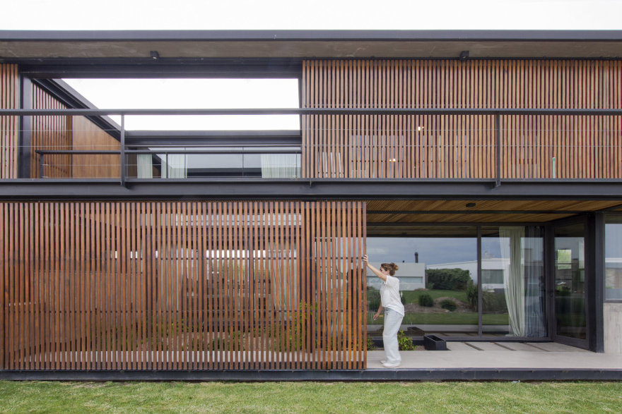La Reserva社区独栋住宅丨阿根廷布兰卡港丨Vagón Arquitectura-26