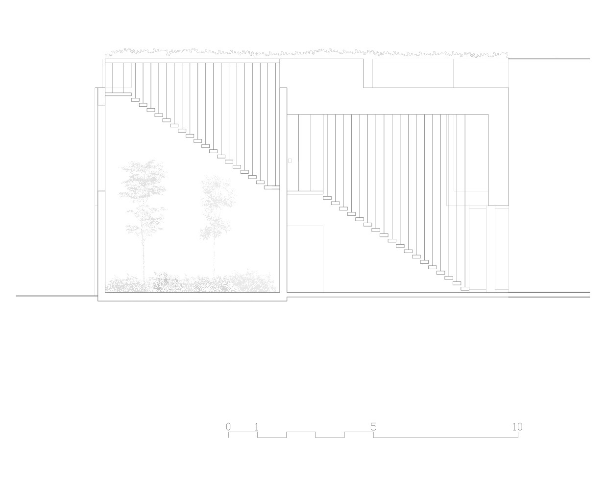 巴西圣保罗简约别墅,融入自然的绿意生活-49