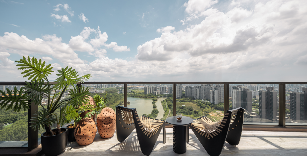 奥迅X新作｜流动艺术馆一826㎡顶层复式豪宅设计-116