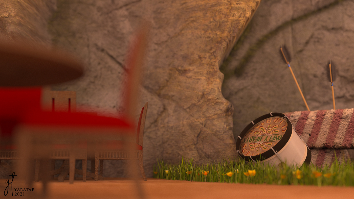 ON | 3D Concept restaurant design-4