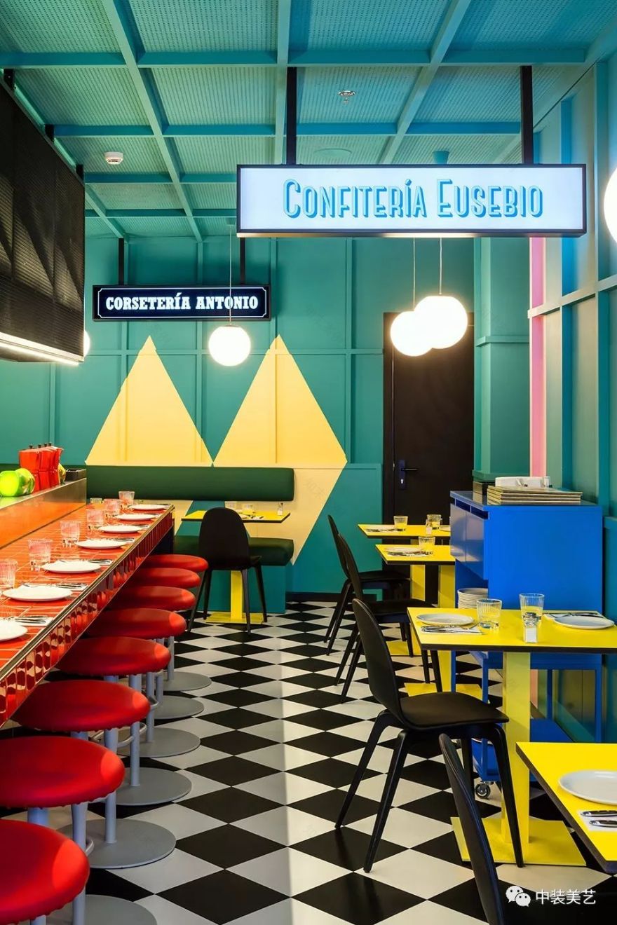 Color/大师教你学色彩--马德里“不可思议”的餐厅-12