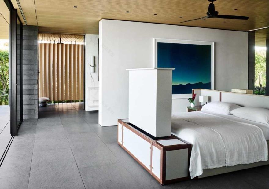 Walker Warner Architects--墙壁消失的海边私宅-25