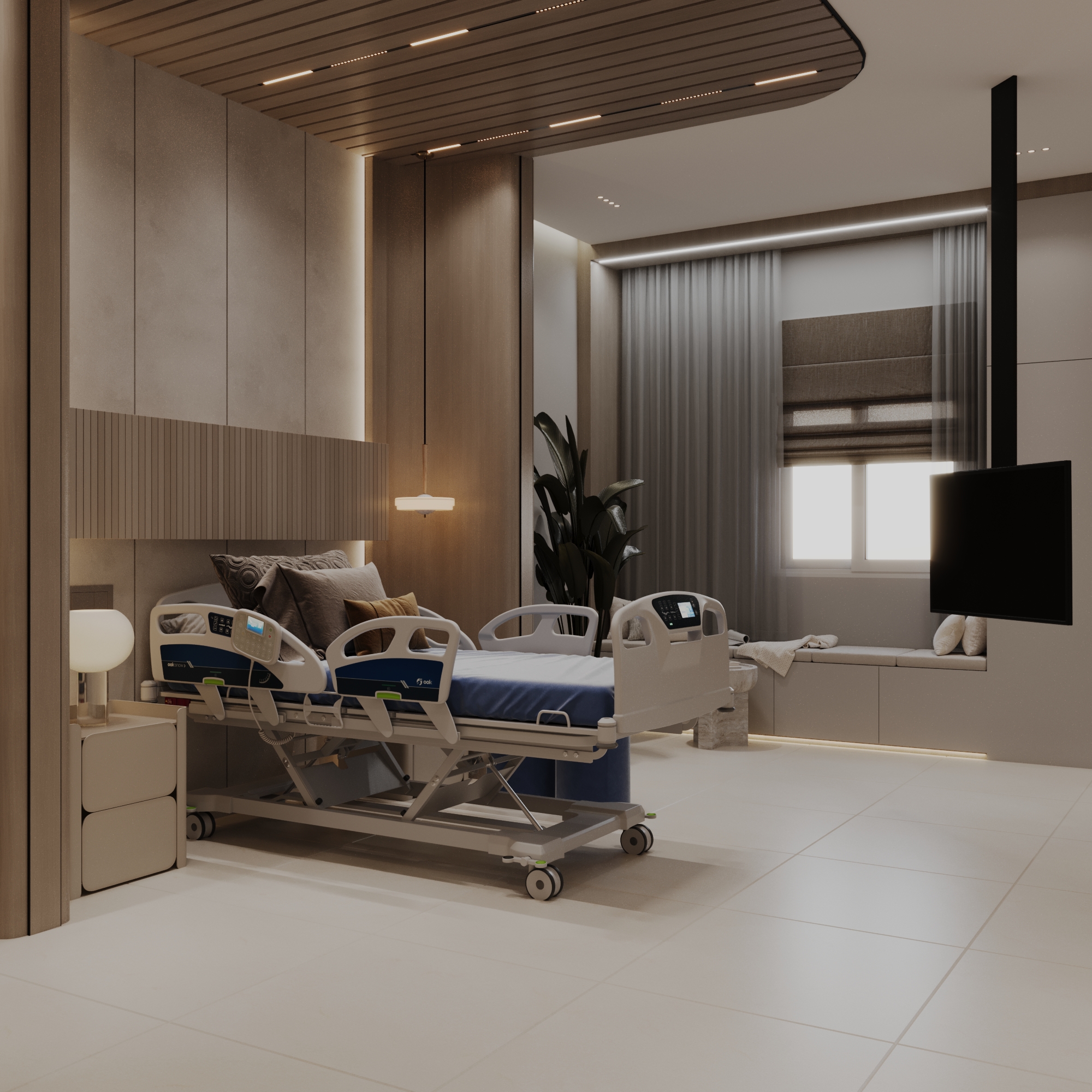 病房；医院病房；医院房间（根据常见语境，病房更常用）丨Salma Elwakiel-8