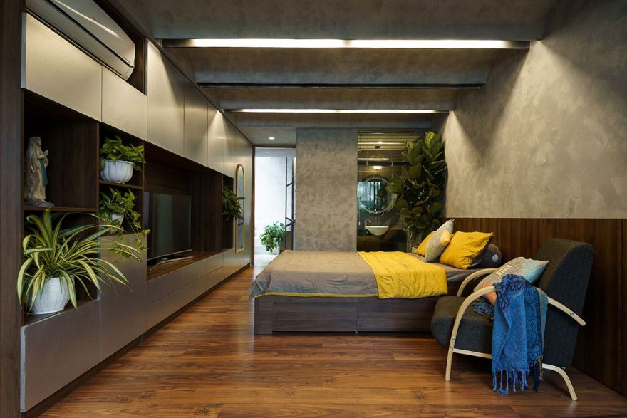 The Falls House - Không gian gợi cảm xúc từ sự kết hợp vật liệu, mang hơi thở thiên nhiên trong lành | Akitephile-30