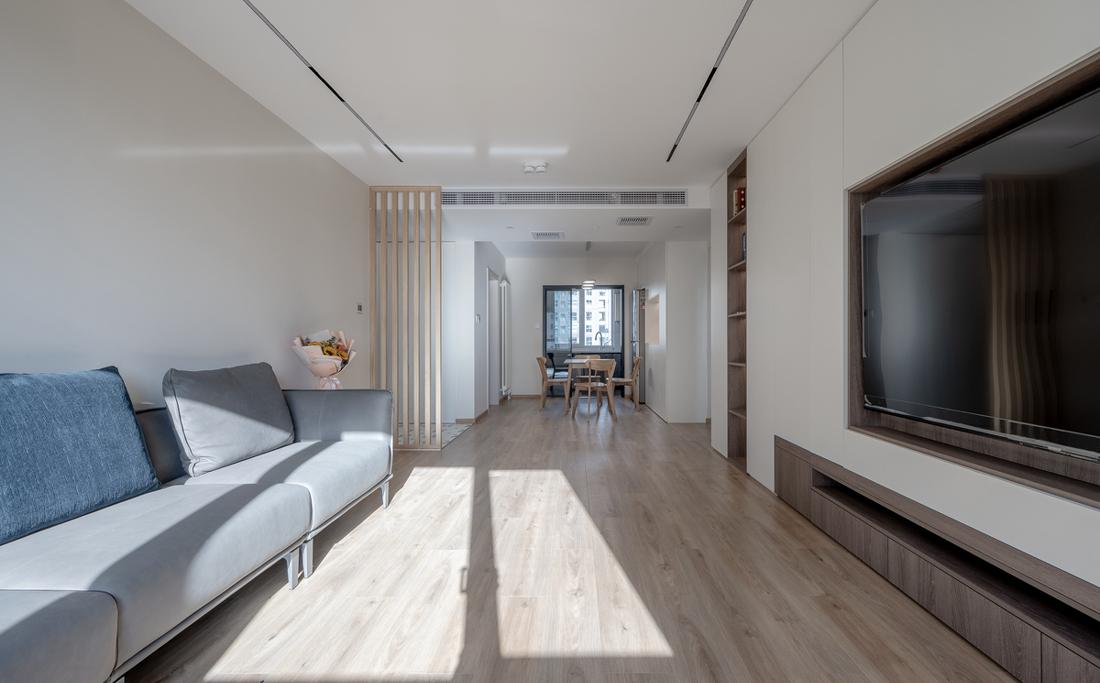 原木现代风 · 110㎡温馨住宅设计-9