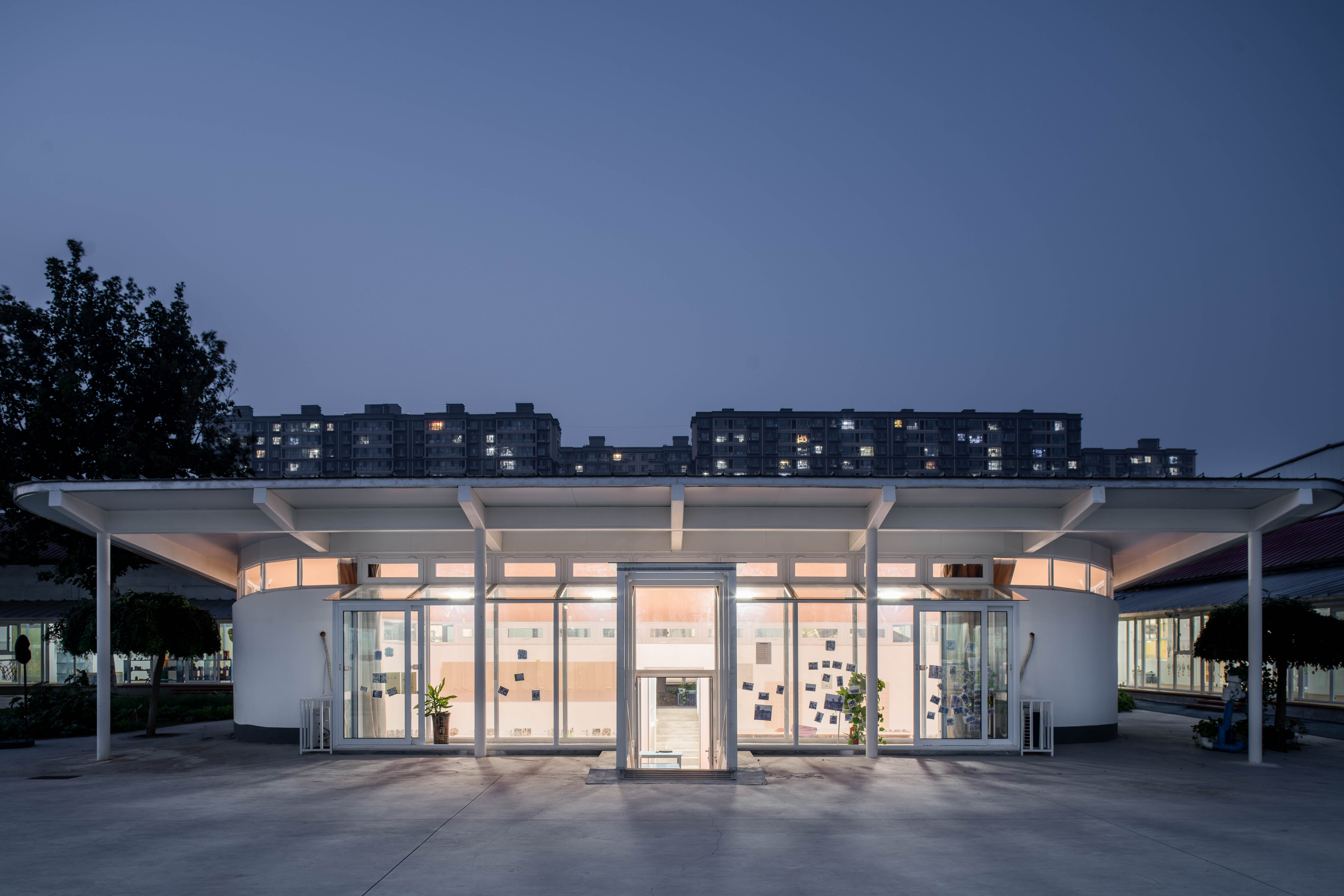 探学环  献县阳光幼儿园:环廊将新旧空间串联丨中国河北丨众建筑-36