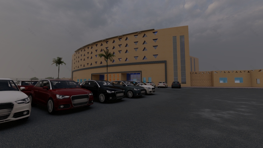 室内体育馆丨埃及阿斯旺丨阿斯旺大学工程学院建筑系-12