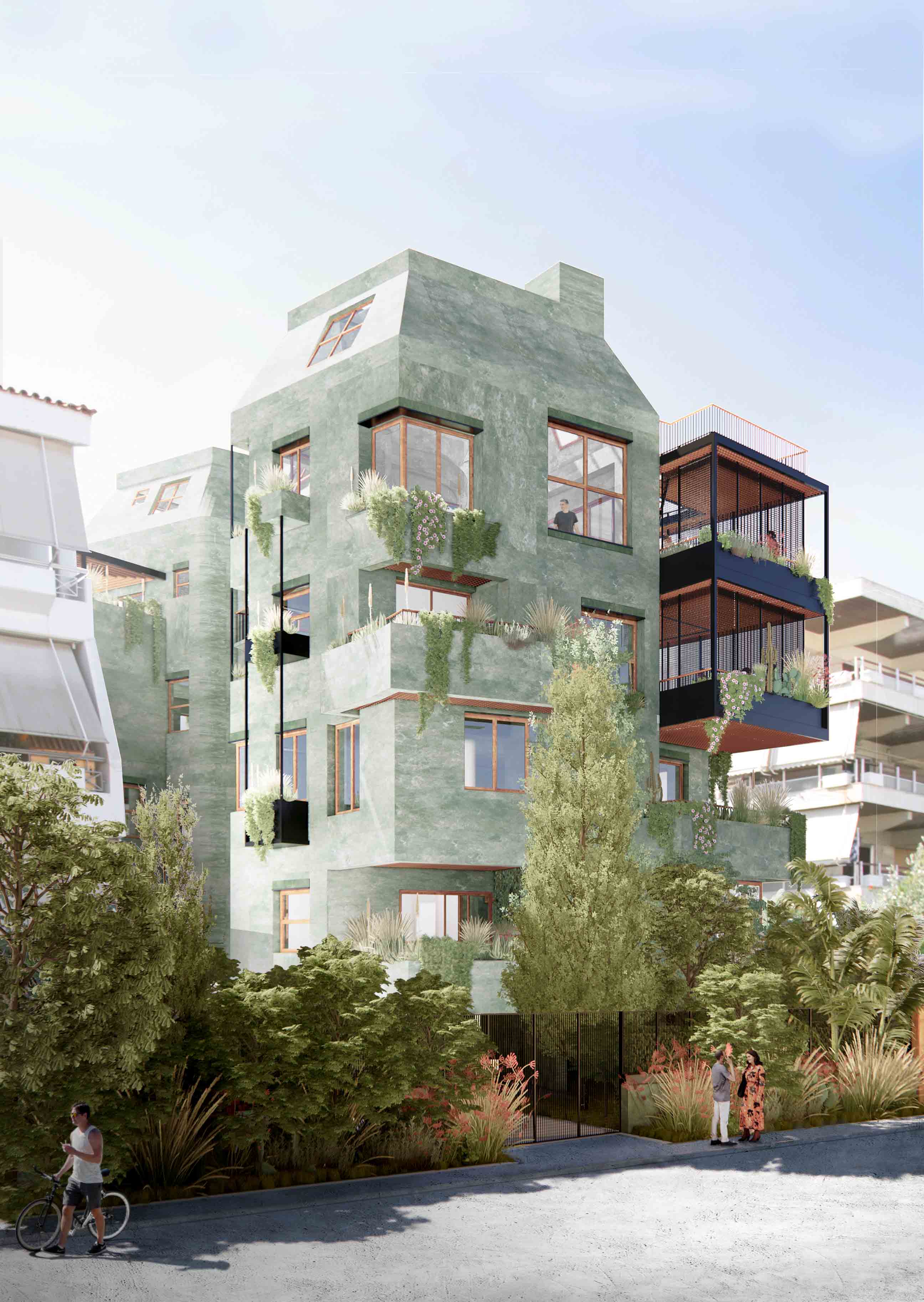 Glyfada I 公寓楼丨Oikonomakis Siampakoulis architects-6