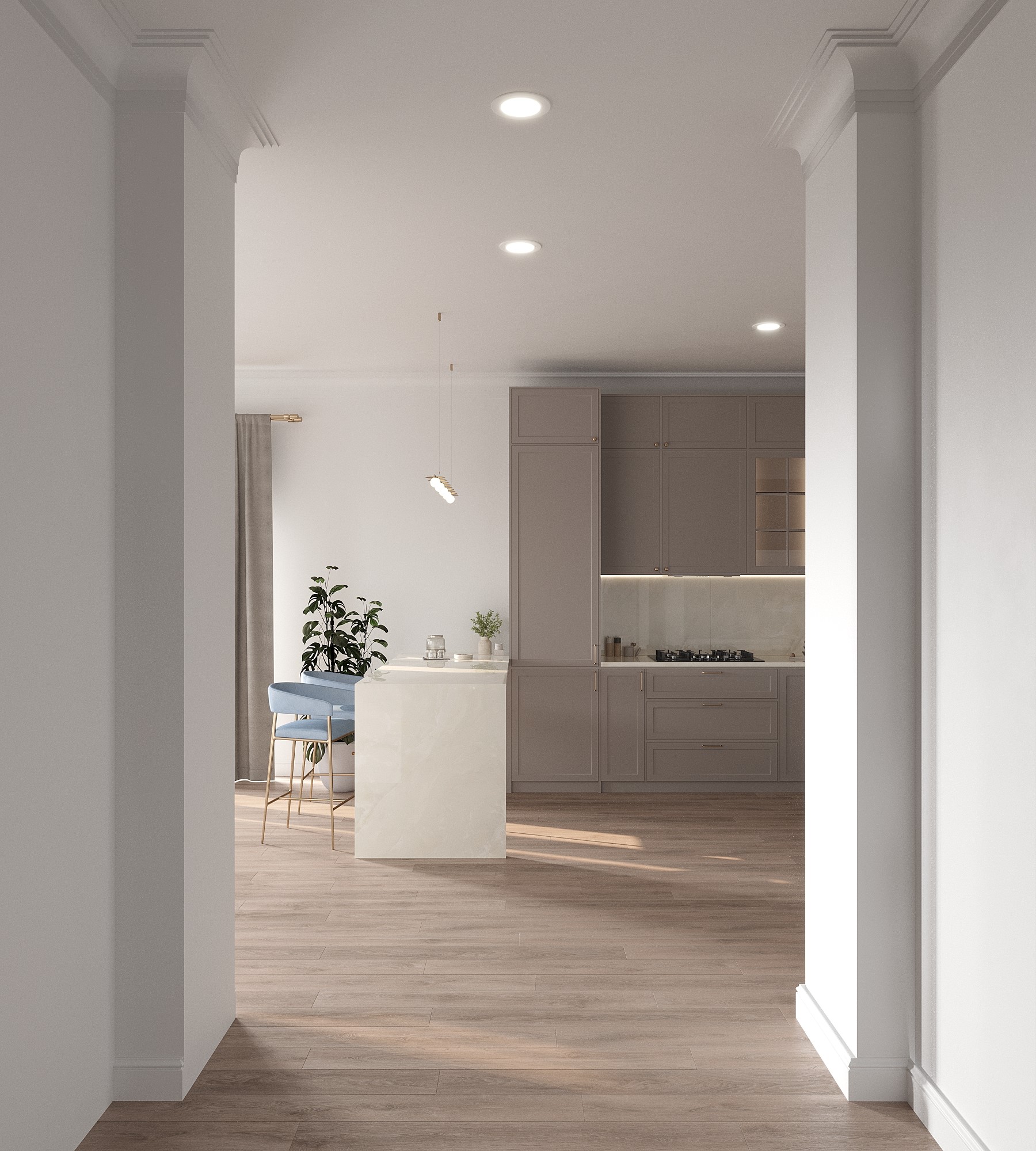 Kitchen and dinning room-4
