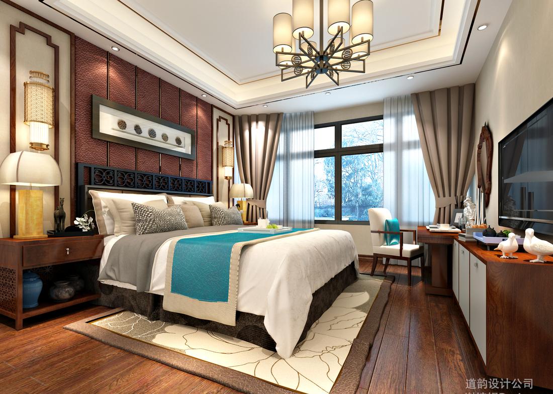 新中式卧室设计,营造身心放松的理想空间-6