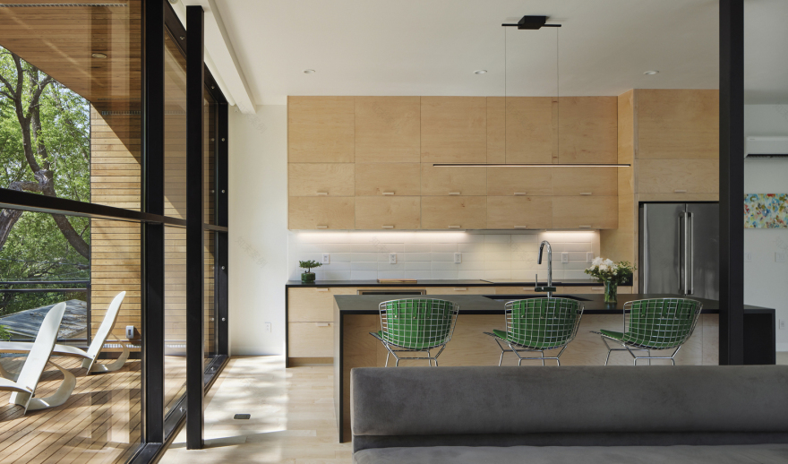 印第安纳街住宅丨美国劳伦斯丨Studio 804-23