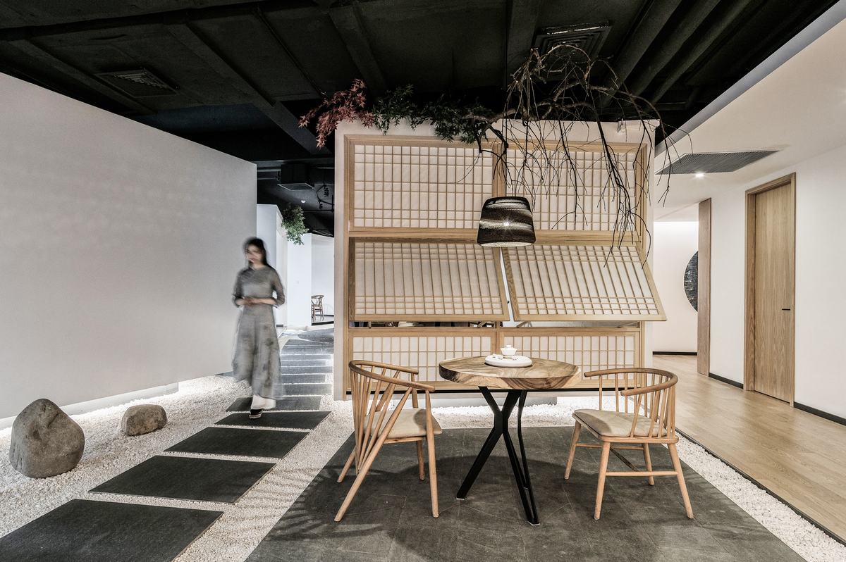 《身临其境》禅茶办公会所，东方禅意与海派设计完美融合-26