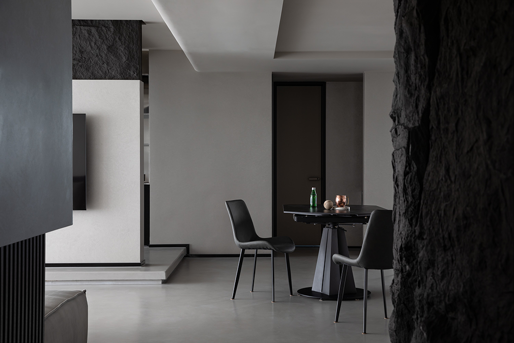 行走的墨线 · 极简黑白的至简之家丨中国重庆丨SIM 简线建筑,森也空间设计-49