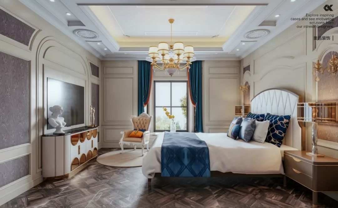 欧式轻奢，浙江嘉善大树星岛别墅设计-29