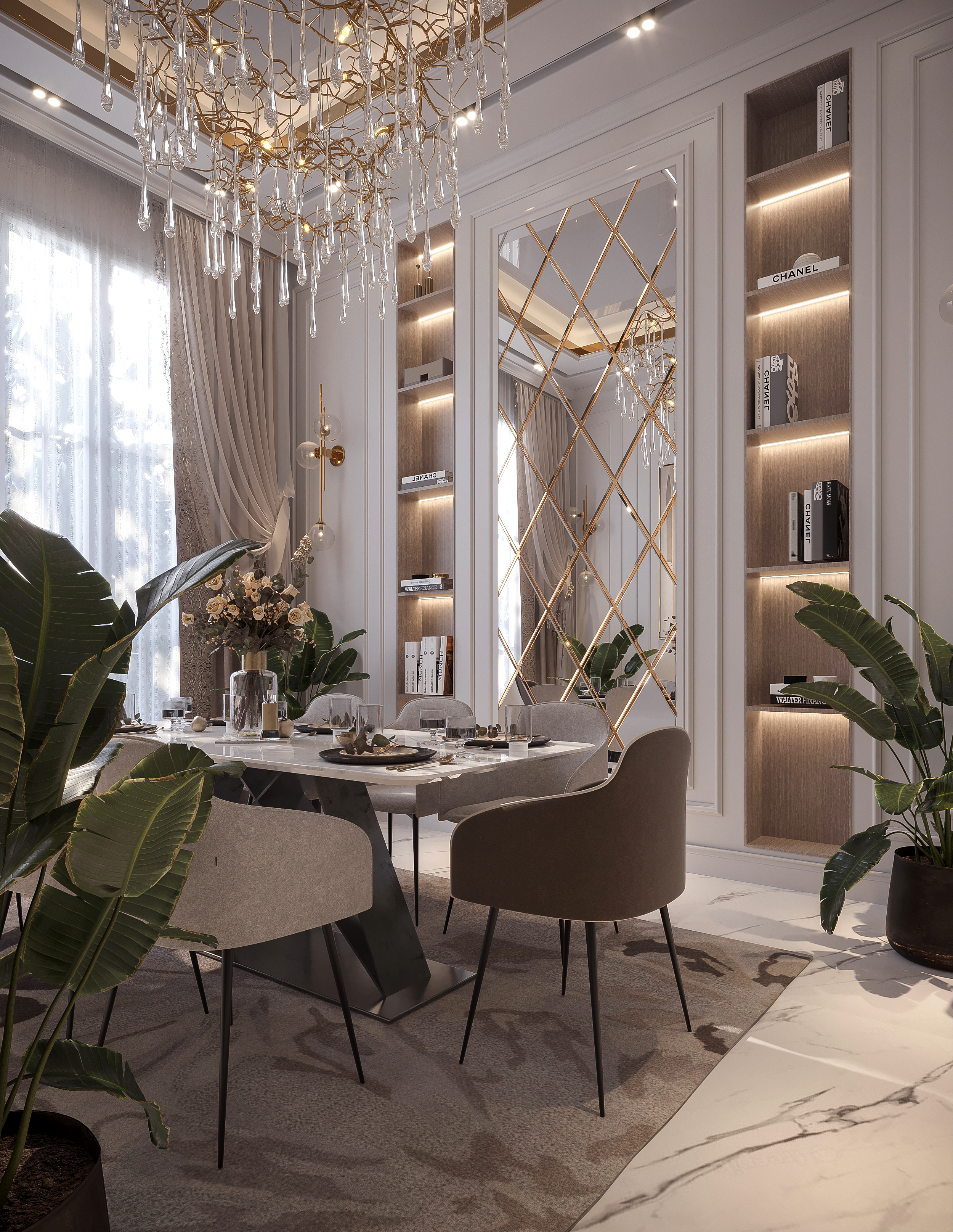 luxuries dinning rooom-7