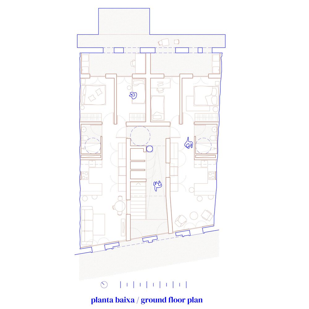 西班牙 Sant Esteve de Palautordera 老舞厅改造公寓楼-21