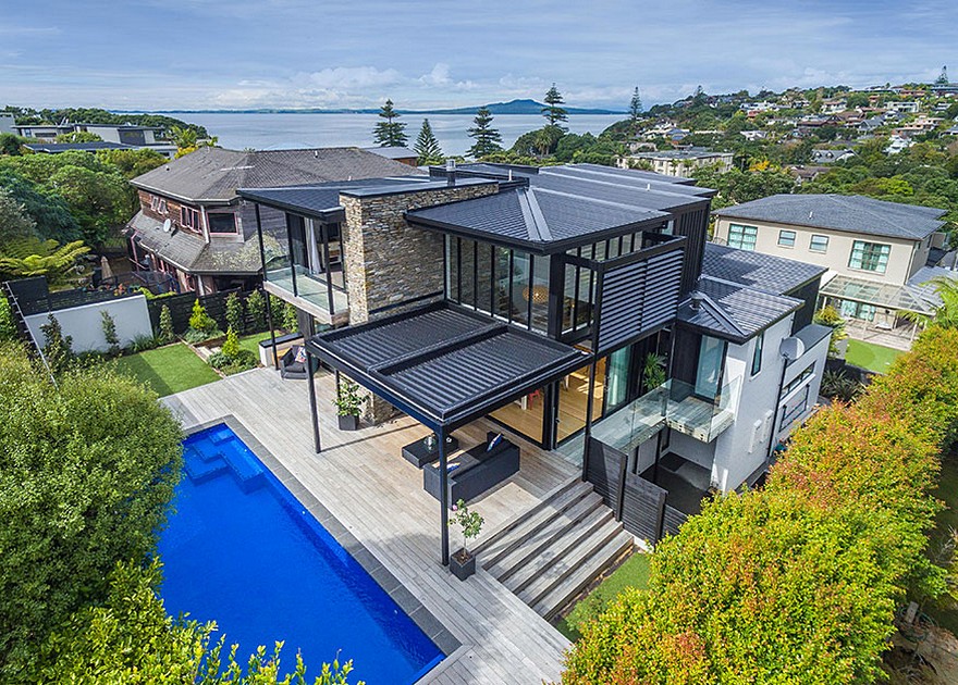 新西兰奥克兰马兰吉湾时尚自然家居-1