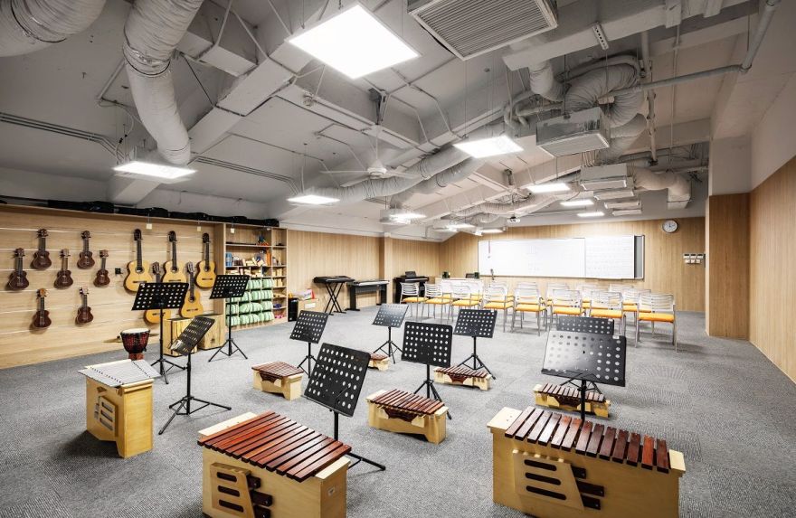 越南河内 Dewey Tây Hồ Tây 中学设计案例-57