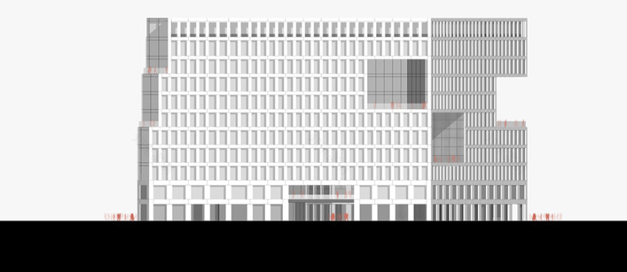 星沙产业基地自贸总部大楼丨中国长沙丨以靠建筑Leeko Architects-85