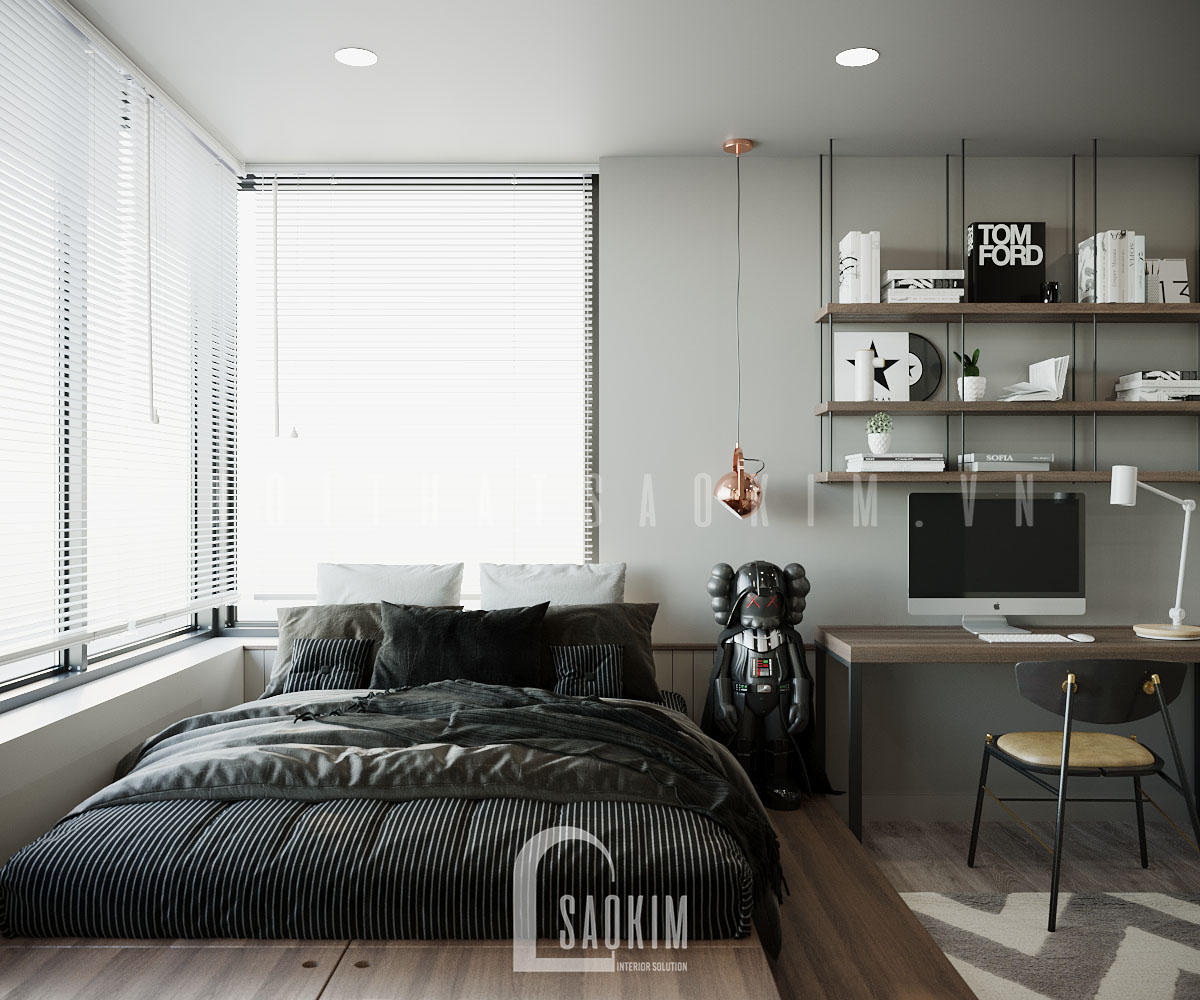 现代高档 Cho Mo 公寓室内设计丨越南河内丨Interior Venus-32