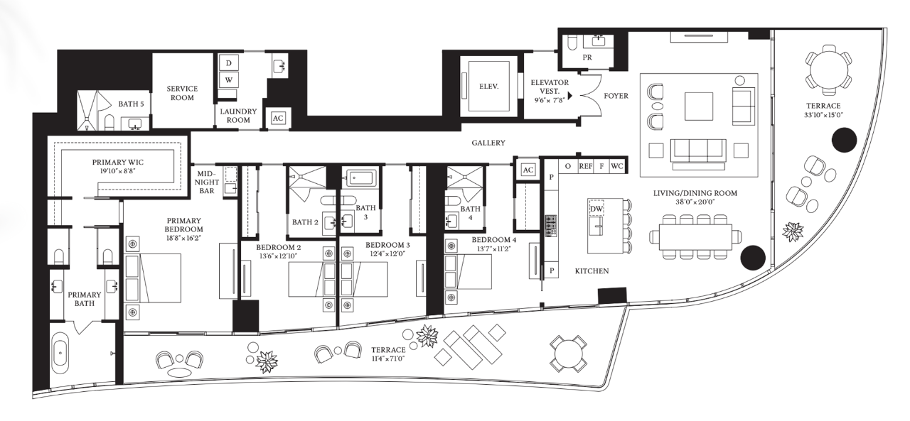 迈阿密瑞吉住宅丨美国-29