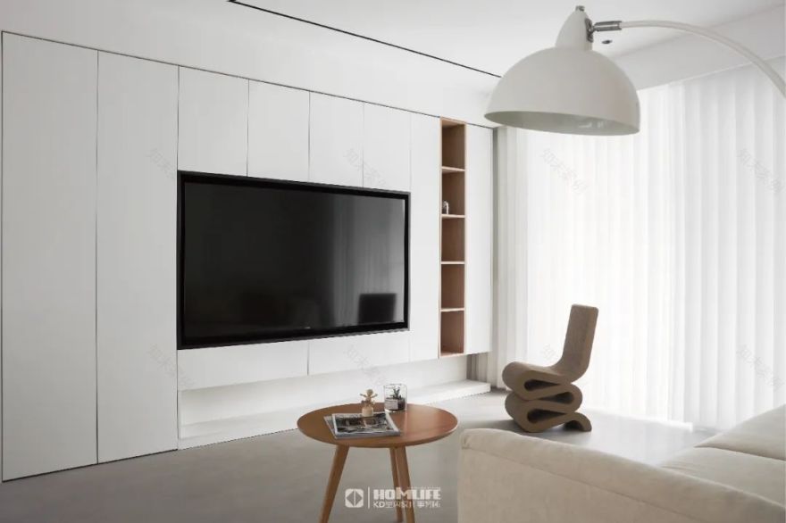 光影映画 中央公园·懿颂100㎡简约澄明丨中国重庆丨恺悦陈设-31