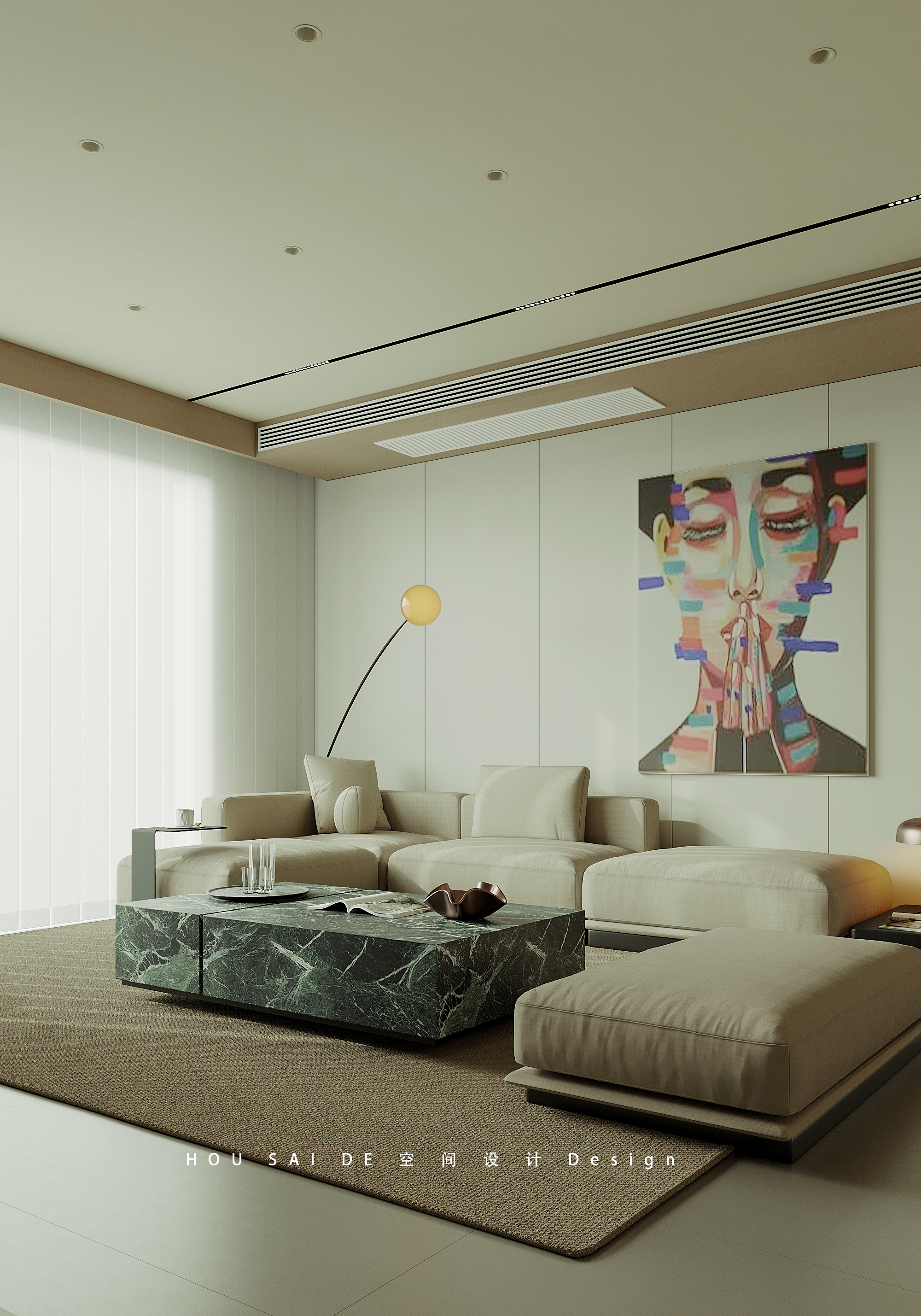 极简风格室内设计丨中国河北丨HSD 设计-19