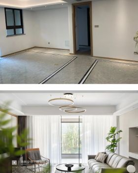 路劲铂郡 140㎡现代简约精装空间丨鸿鹄设计