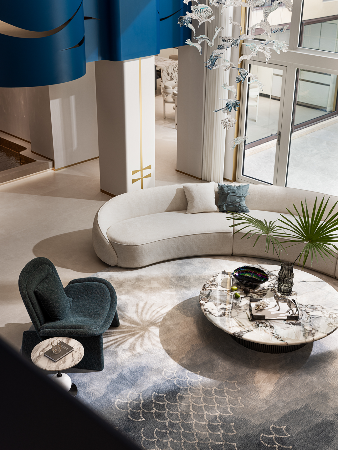 杭州1000㎡现代别墅,冰海之境丨中国杭州-21