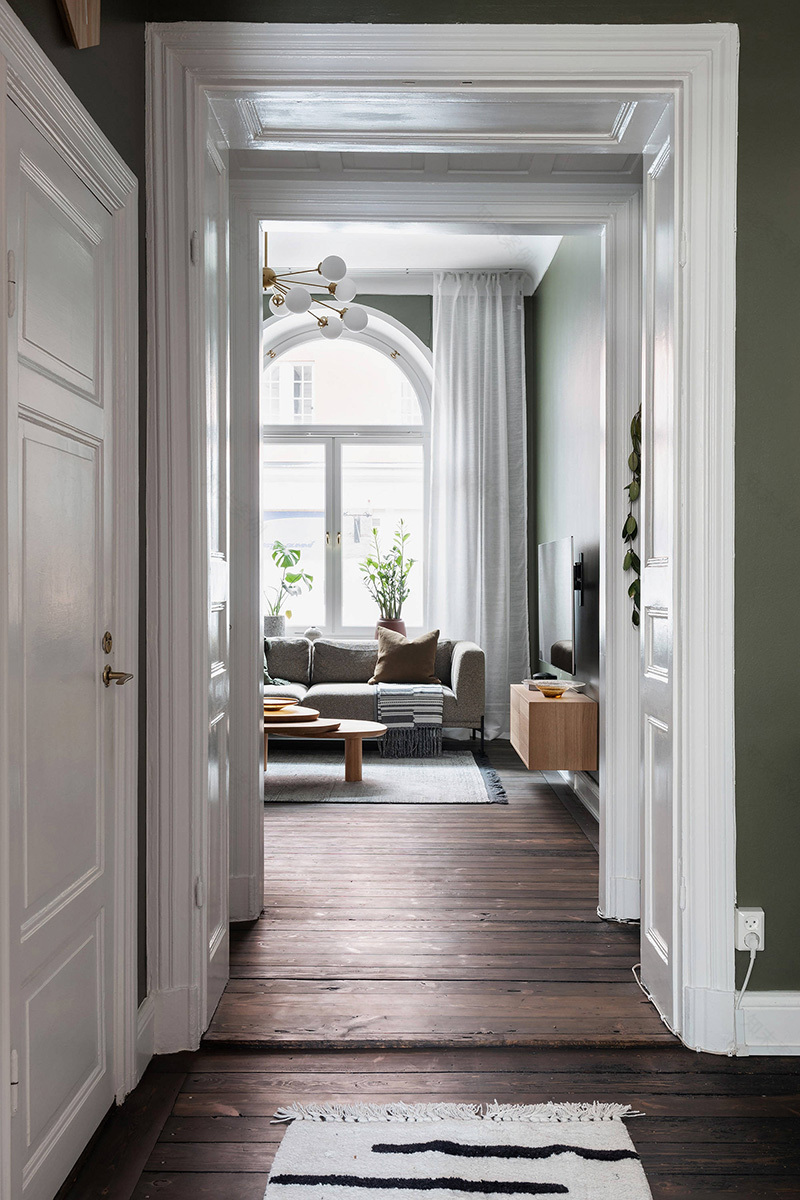 斯德哥尔摩老建筑绿墙公寓 | 历史与现代的碰撞-2