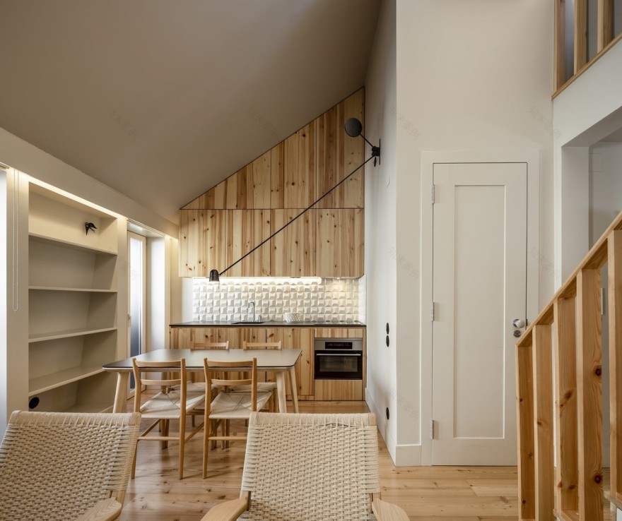 里斯本绿意盎然的老建筑改造丨葡萄牙里斯本丨BICA Arquitectos-11