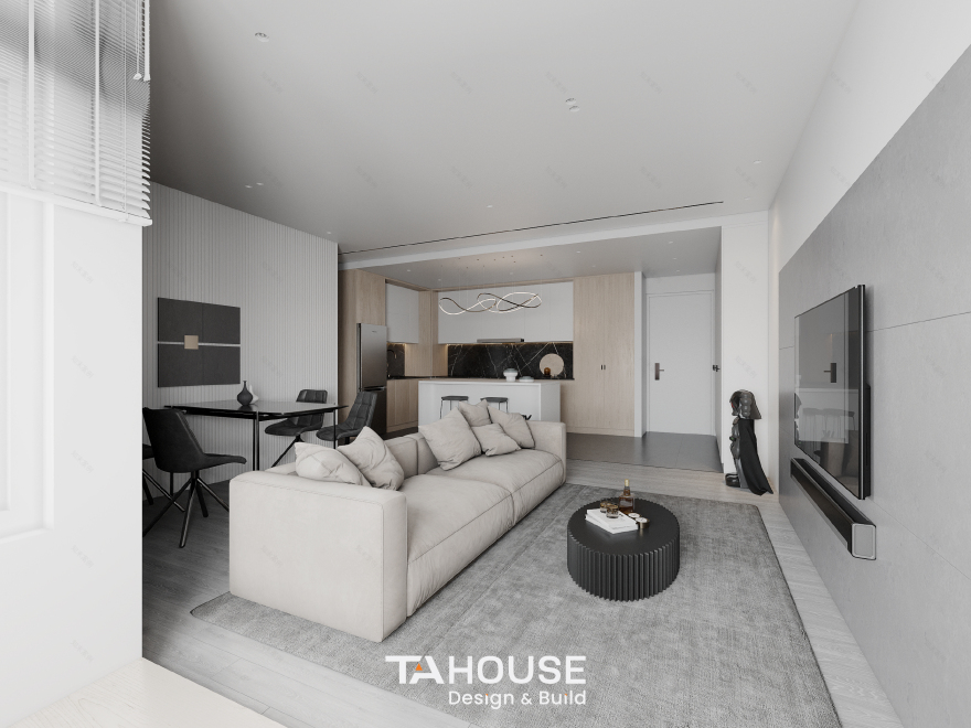 SKY GARDEN APARTMENT 现代设计丨越南胡志明市丨TA HOUSE-5