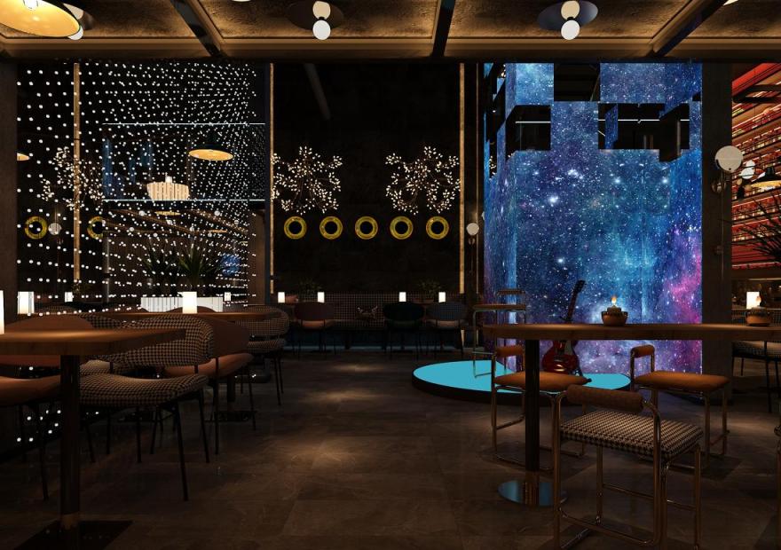 沈阳浑南幸运之城西餐厅设计-76