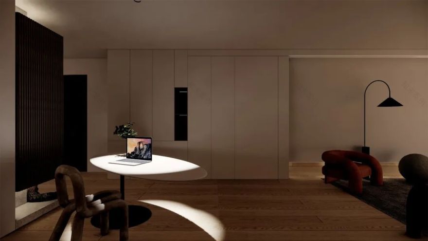 彭博设计 | H 宅 | 现代简约,互动生活-12