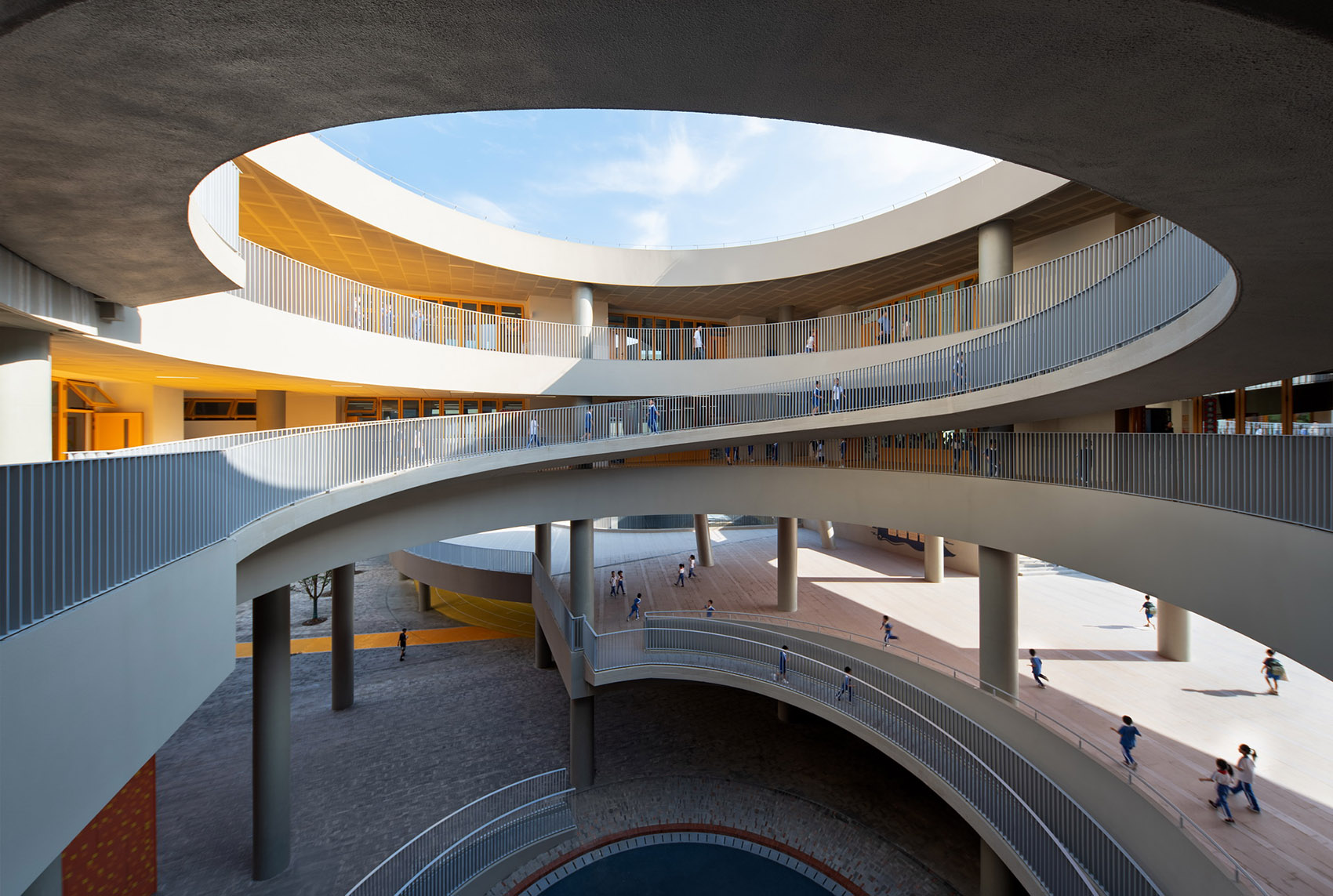 龙岗双子星学校（围龙书院,围屋学社）丨中国深圳丨URBANUS都市实践-36