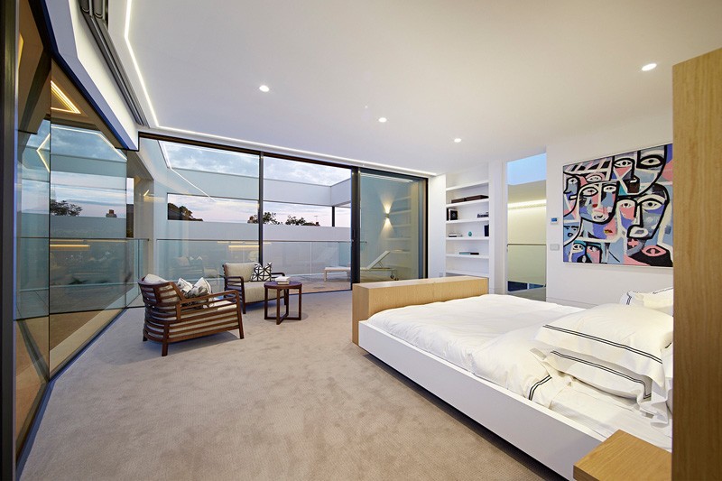 澳大利亚墨尔本明亮采光白色住宅丨SVM Studio-32