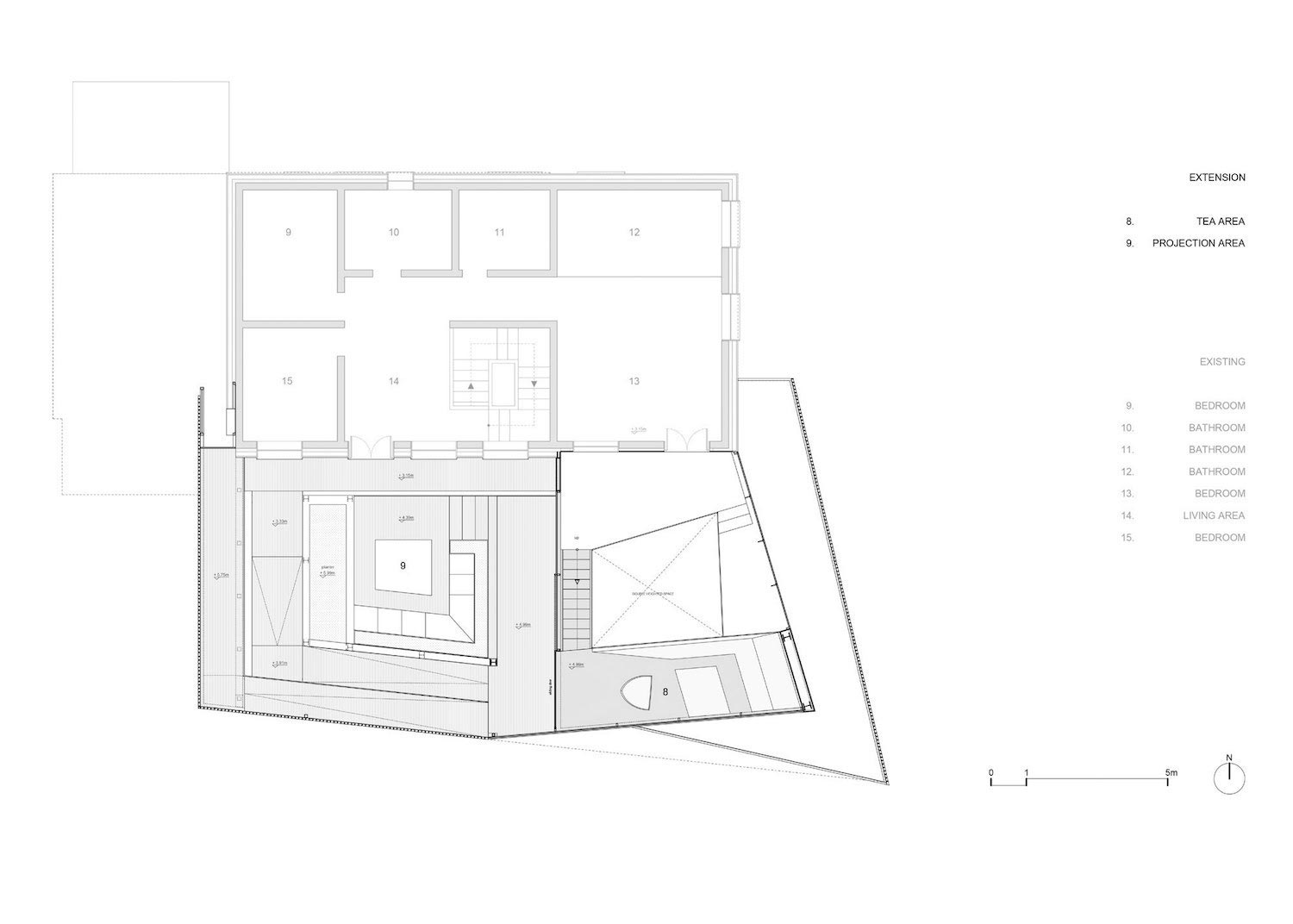北京顺义纯白两层别墅 | 混合工作室的室内设计杰作-27