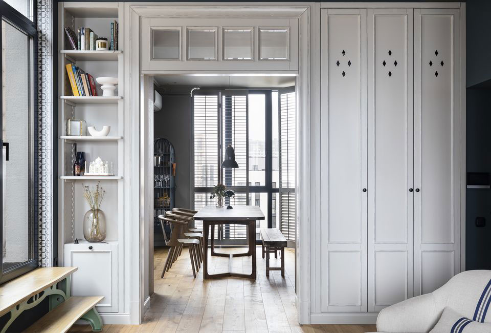 乌克兰基辅温馨公寓，乡村家居风格设计-4