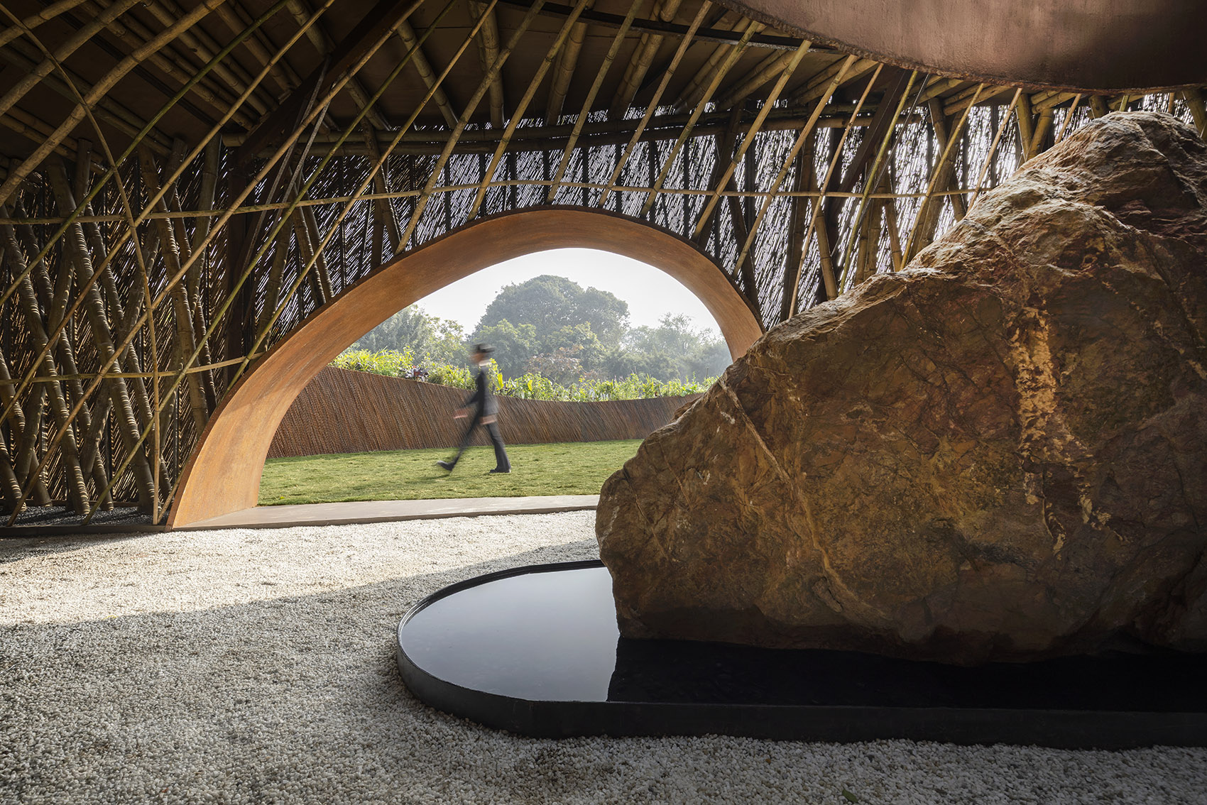 阿兰雅尼展亭,印度 / T__M.space-28