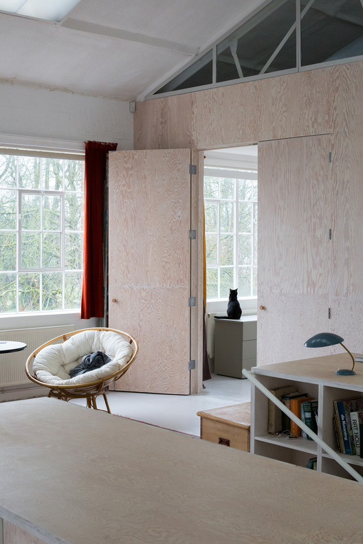 伦敦艺术家工作室住宅，演绎光与空间的对话-15